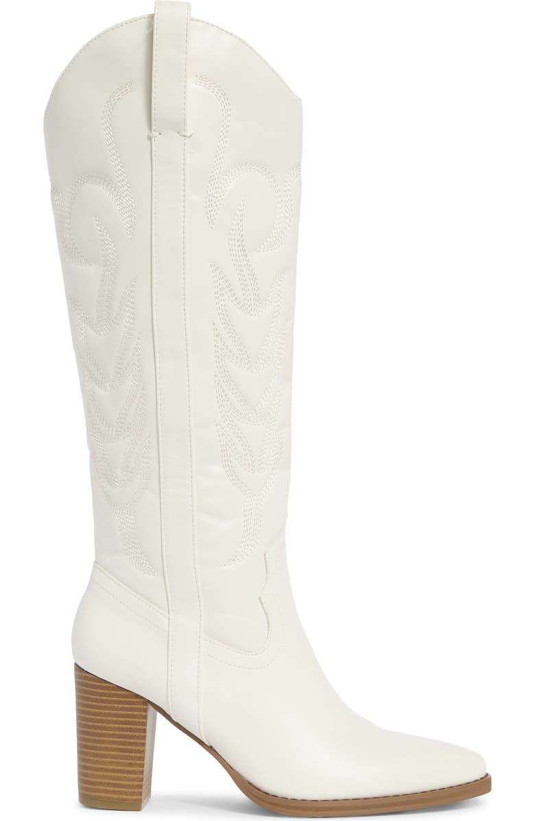 Coconuts by Matisse Aden Western Boot, Alternate, color, Ivory