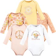 Hudson Baby Essential Long-Sleeve Cotton Bodysuit Set
