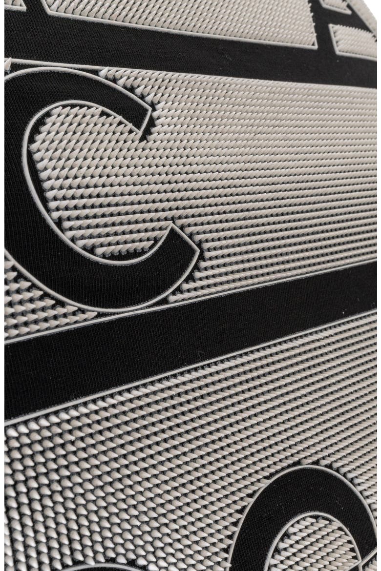 Stretch Cotton Graphic Logo Tee, Alternate, color, BLACK