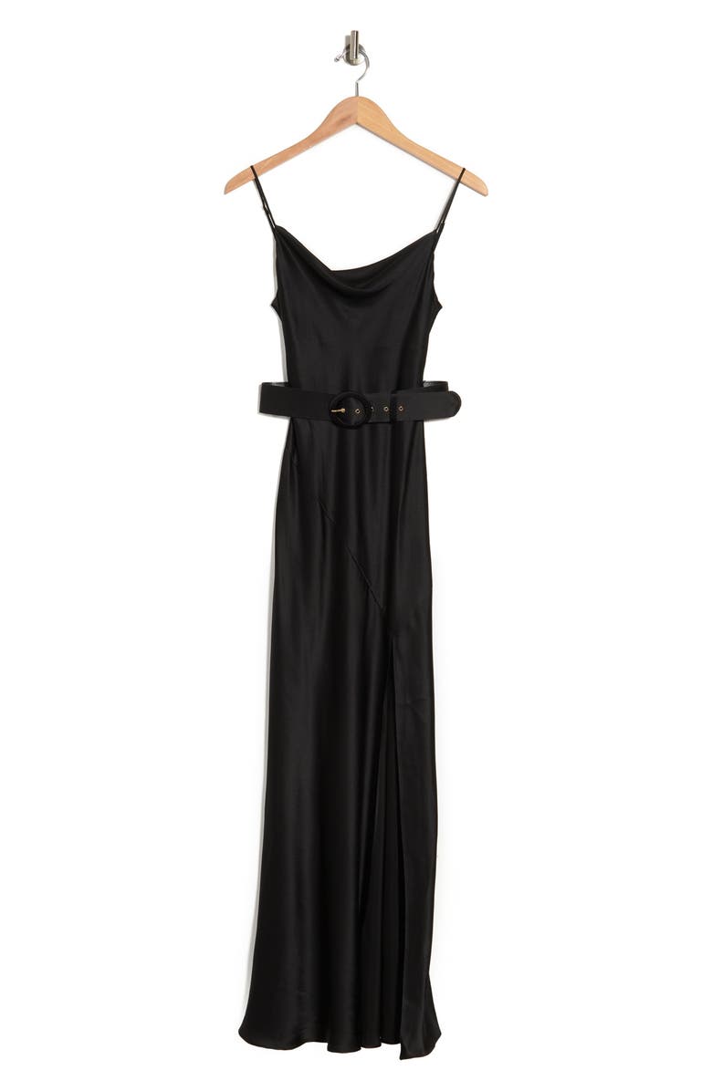 NICHOLAS Simone Silk Satin Gown, Alternate, color, 