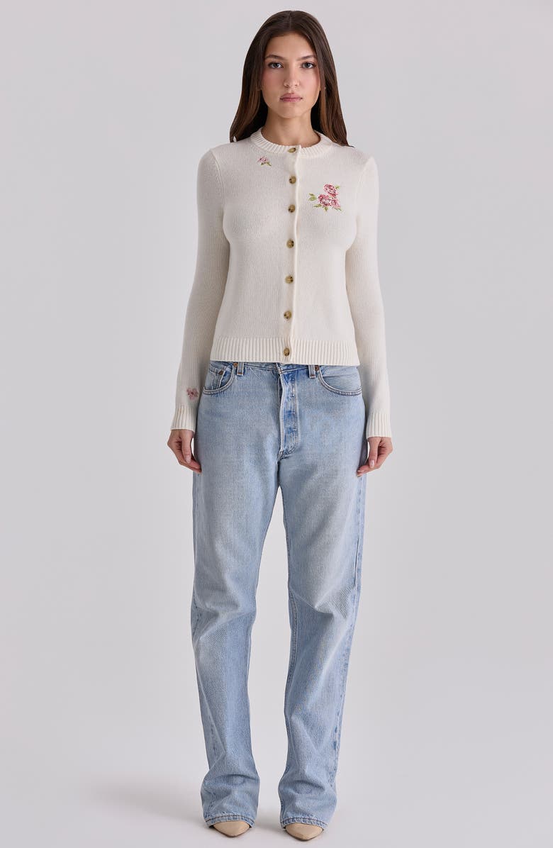 HOUSE OF CB Daisie Wool & Cashmere Cardigan, Alternate, color,