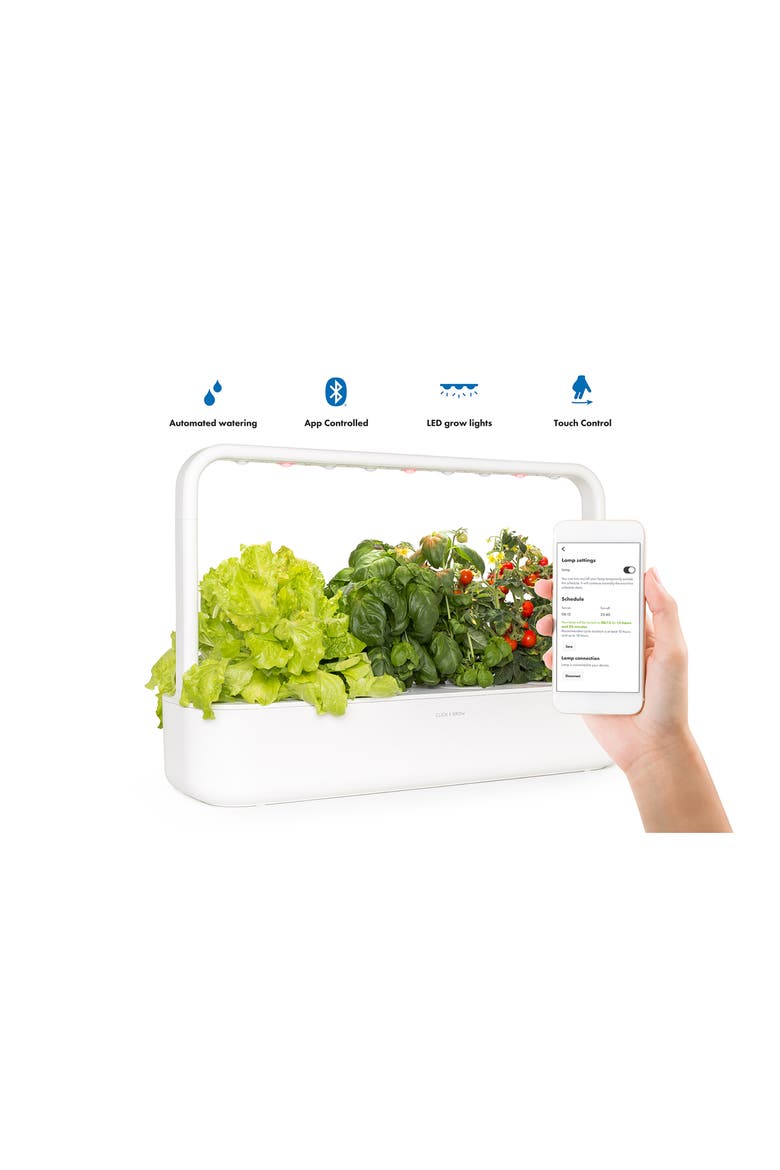 Smart Garden 9 PRO Self Watering Indoor Garden, Alternate, color, WHITE