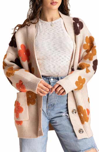 SAACHI Floral Buttoned Cardigan