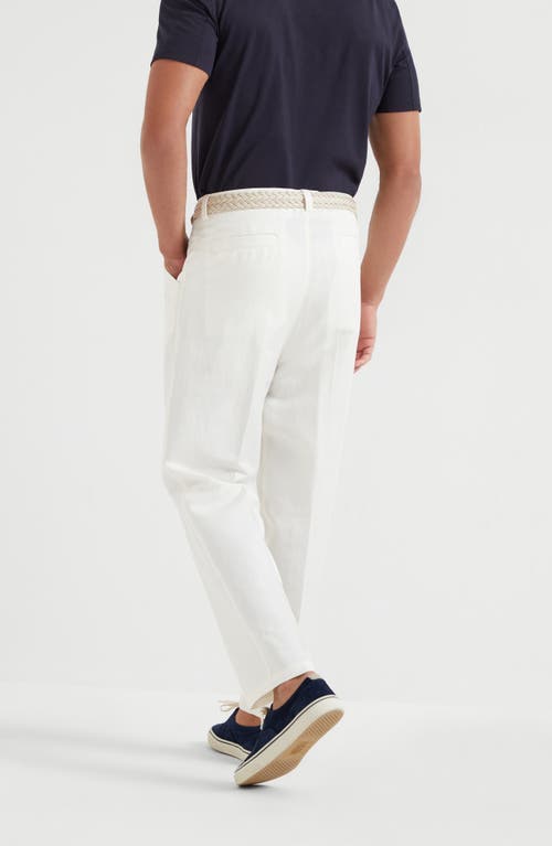 Brunello Cucinelli Pressed-crease Trousers