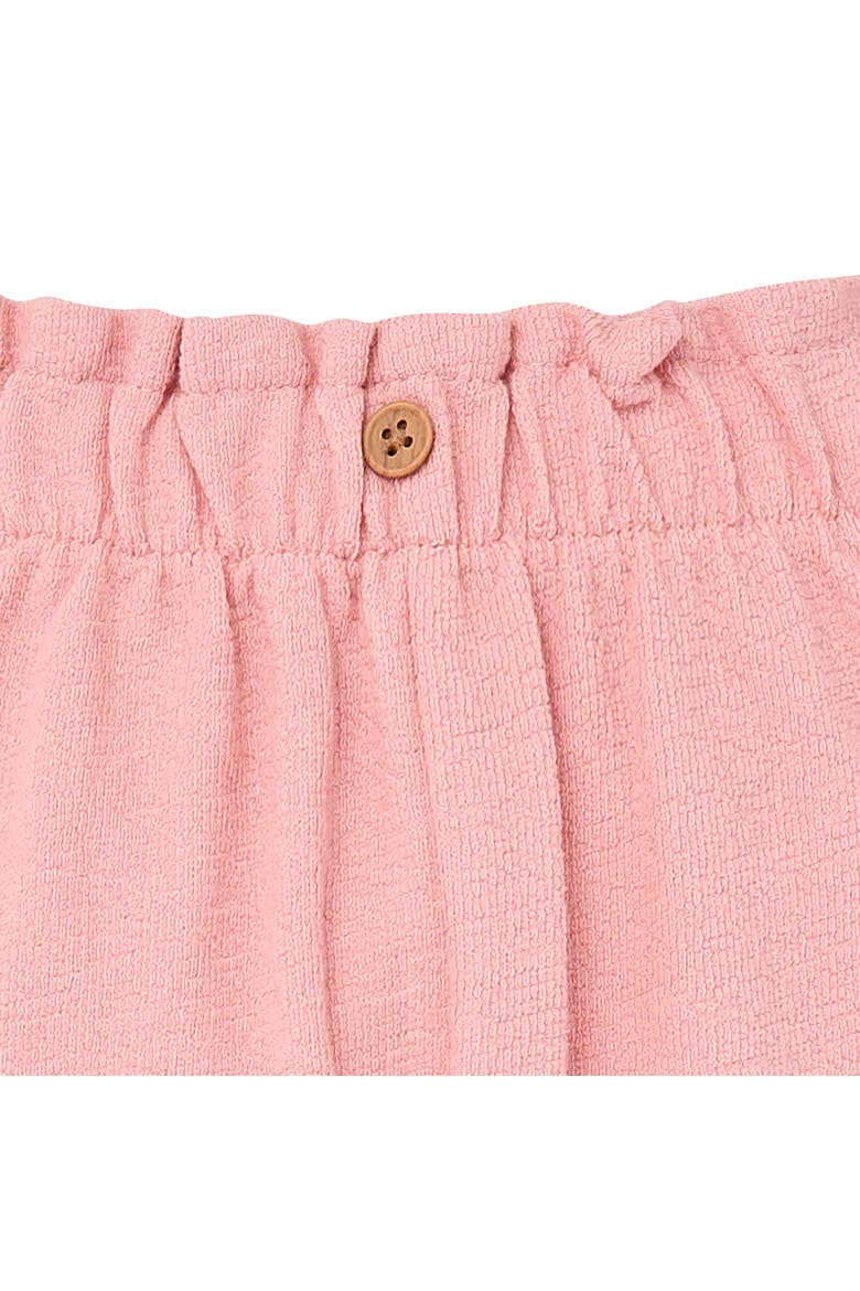 Henley Tops and Paperbag Pants Set, Alternate, color, Rose