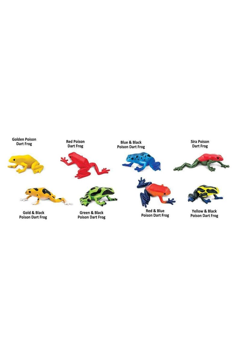 Safari Ltd. Poison Dart Frogs Toy, Alternate, color, NO COLOR