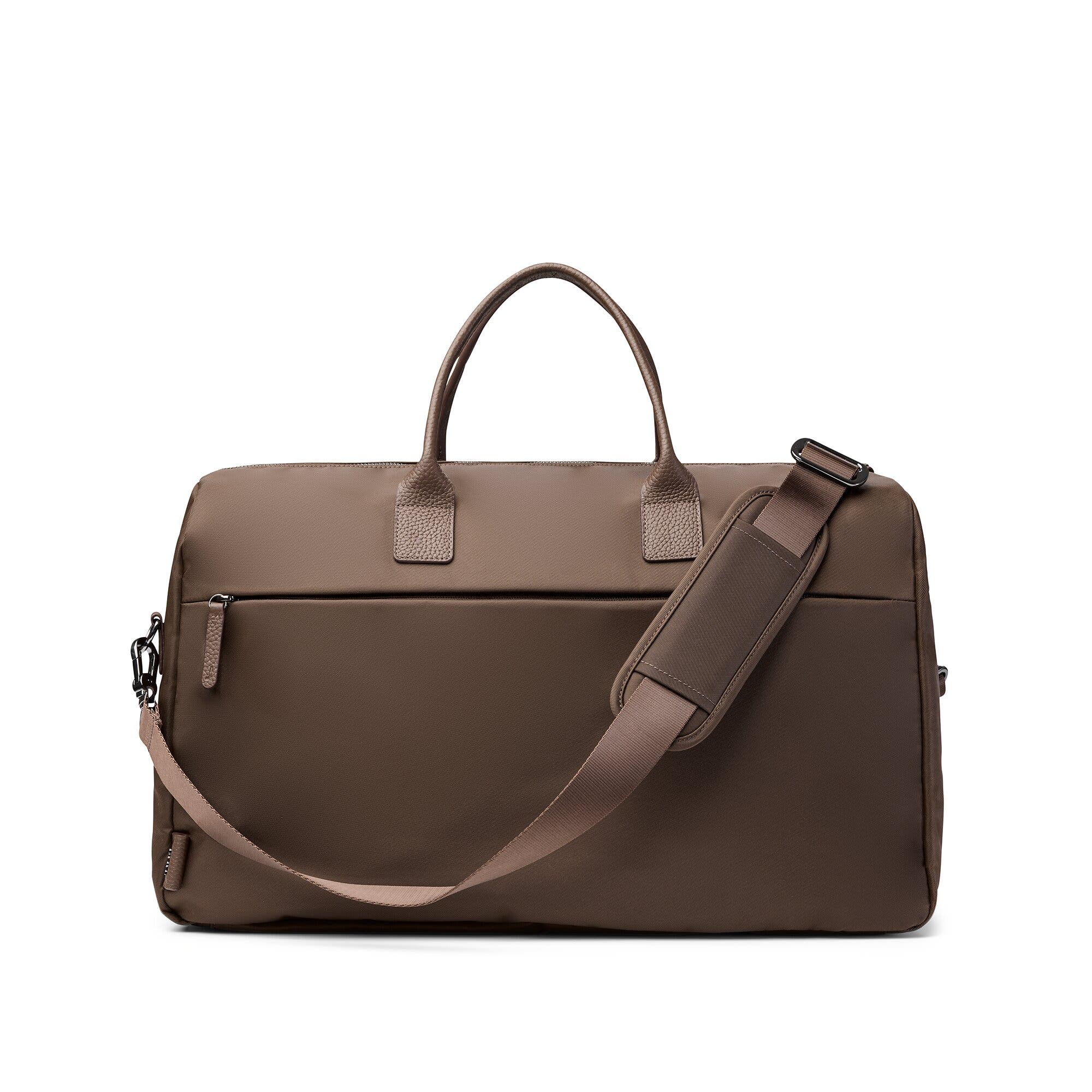 Carry All Split Weekender, Alternate, color, Dark Brown