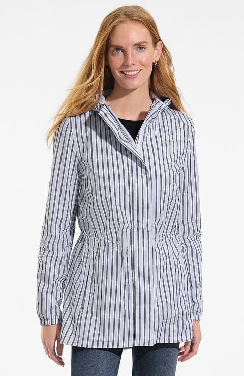 Lands' End Squall Packable Waterproof Raincoat