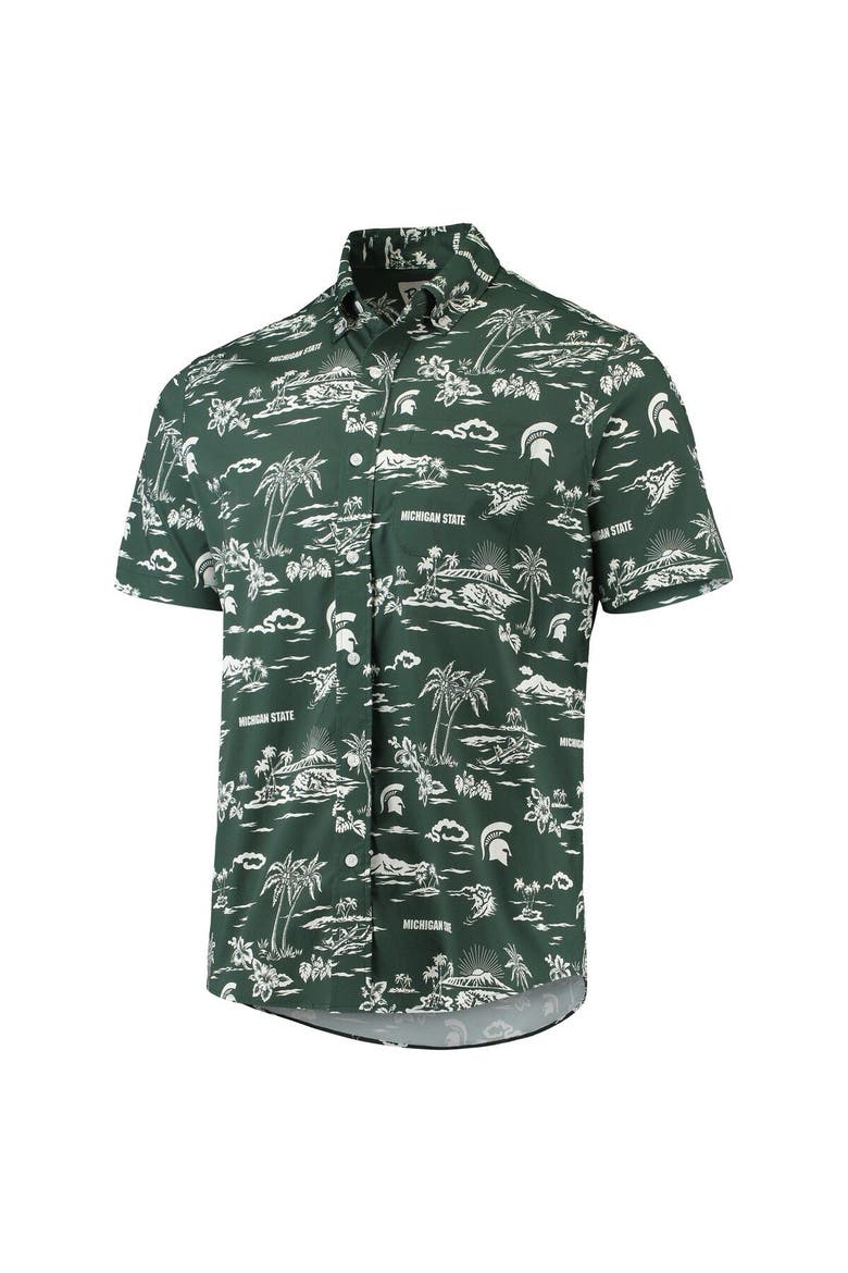 Men's Reyn Spooner Green Michigan State Spartans Classic Button-Down Shirt, Alternate, color, Green