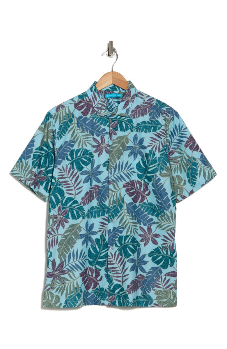 Tori Richard Summer Song Regular Fit Short Sleeve Cotton Button-Up Shirt, Alternate, color,