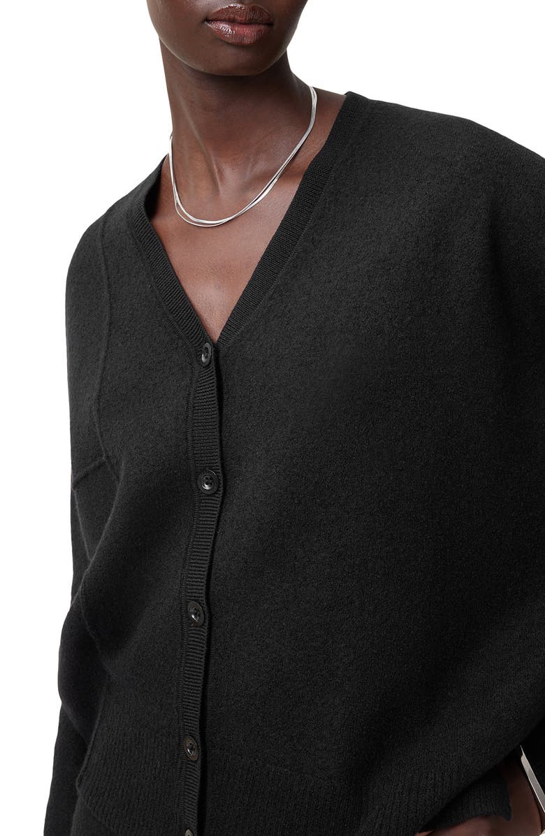 AllSaints Antonia Merino Wool Cardigan, Alternate, color,