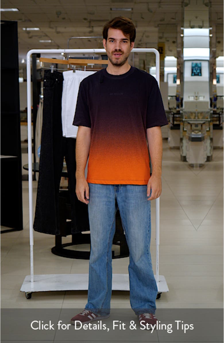 Air Jordan Gradient Cotton Graphic T-Shirt, sales video thumbnail