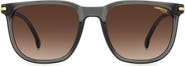 Carrera Eyewear 54mm Rectangular Sunglasses