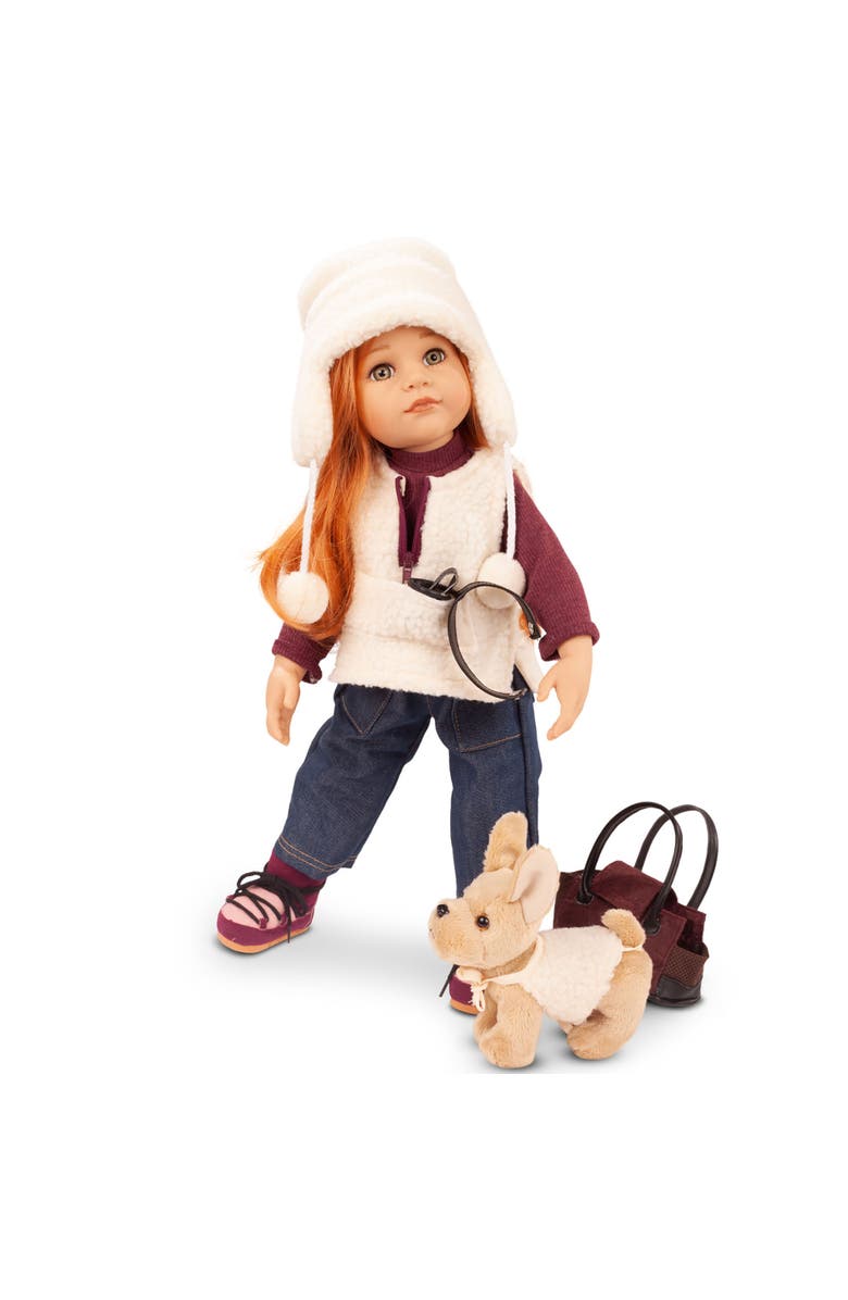 Gotz Hannah And Her Dog 19" Doll Playset 3+, Main, color, Multicolored