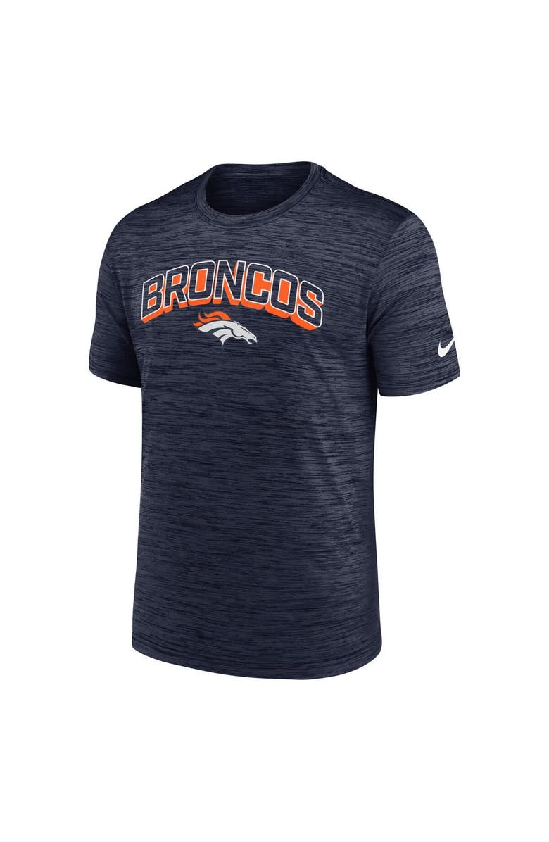 Nike Men's Nike Navy Denver Broncos Velocity Performance T-Shirt, Alternate, color, Navy
