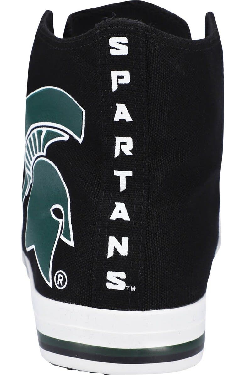 FOCO Men's FOCO Michigan State Spartans Big Logo High Top Canvas Shoes, Alternate, color,