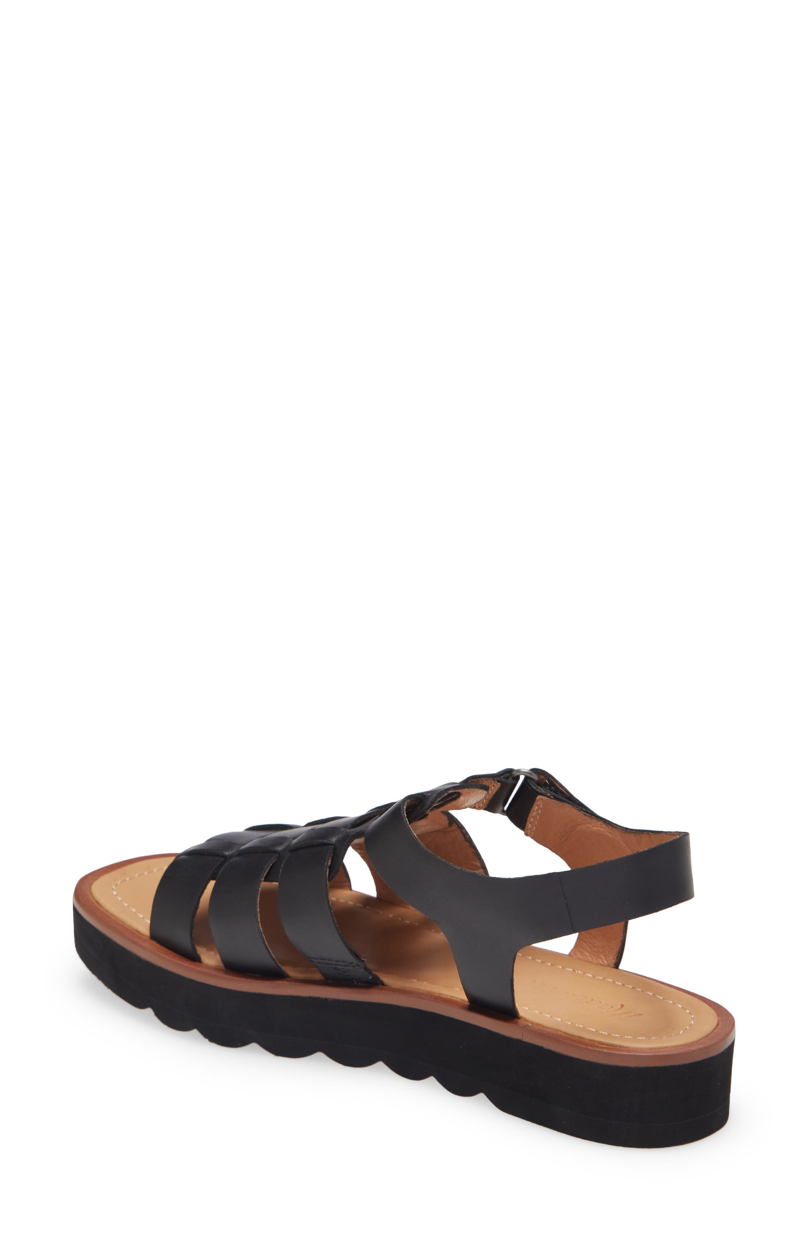 Madewell The Fisherman Flatform Sandal, Alternate, color, 