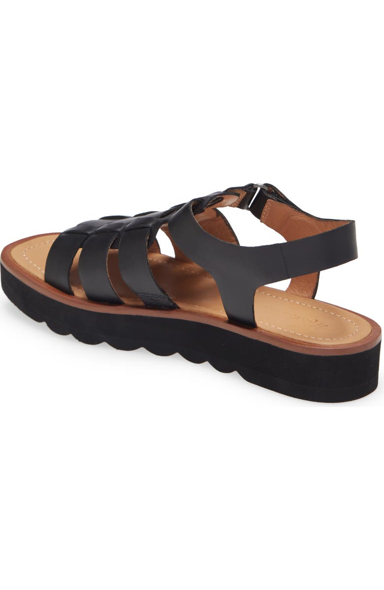 Madewell The Fisherman Flatform Sandal, Alternate, color,