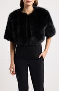 Anne Klein Faux Fur Shrug