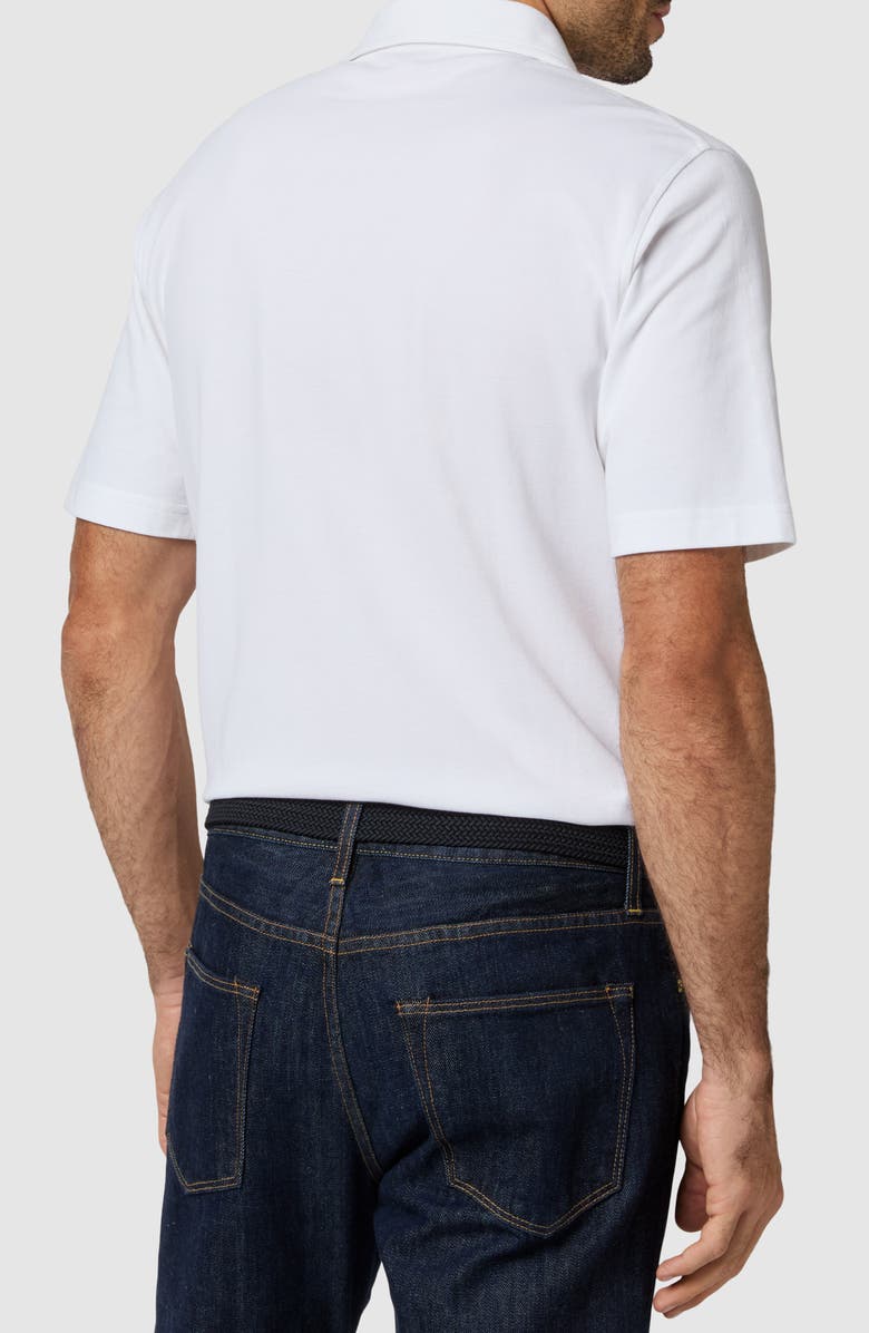 Sid Mashburn Pima Cotton Piqué Polo, Alternate, color, White Pique