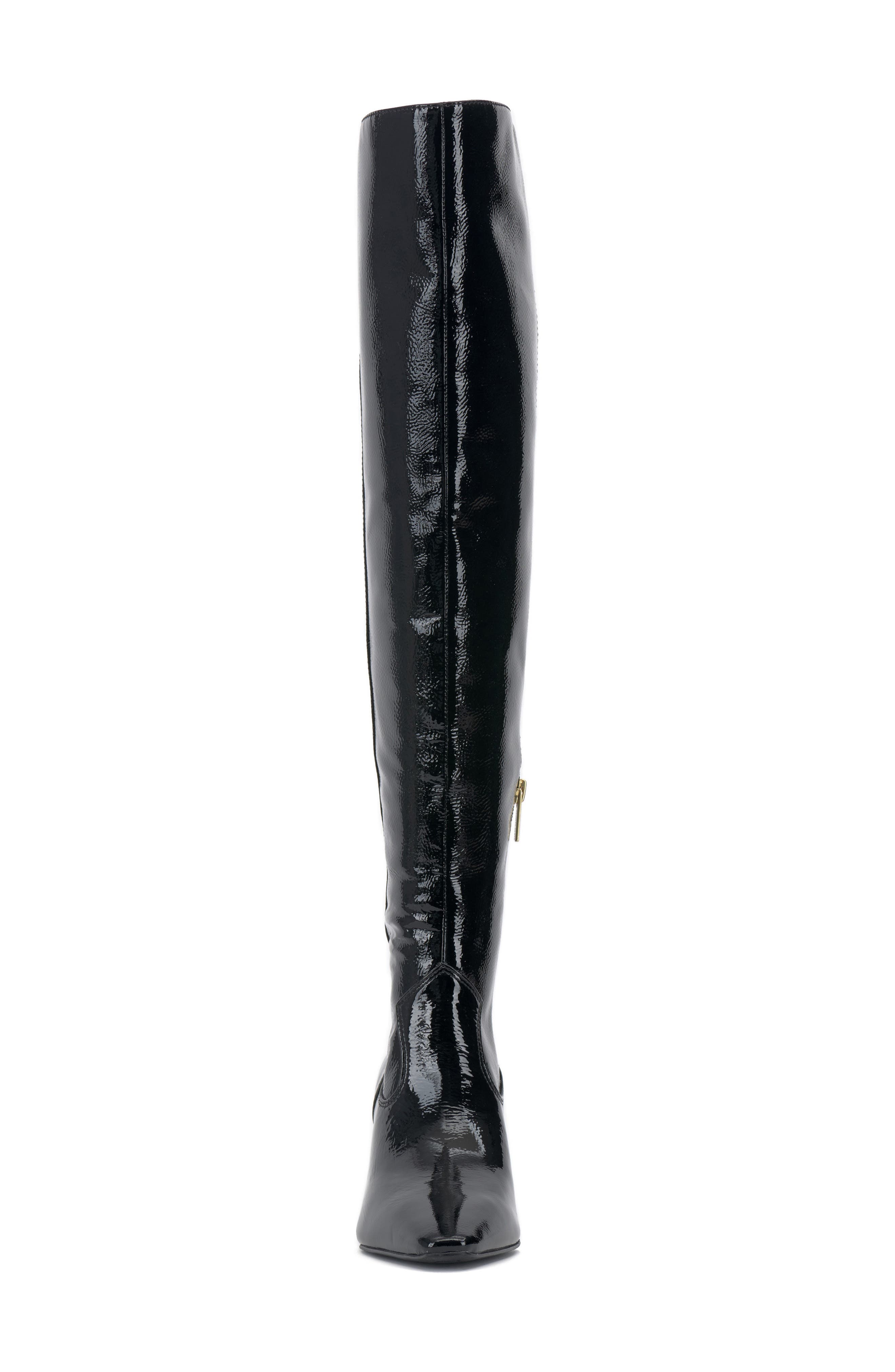 Vince Camuto Shalie Over the Knee Boot, Alternate, color, Black
