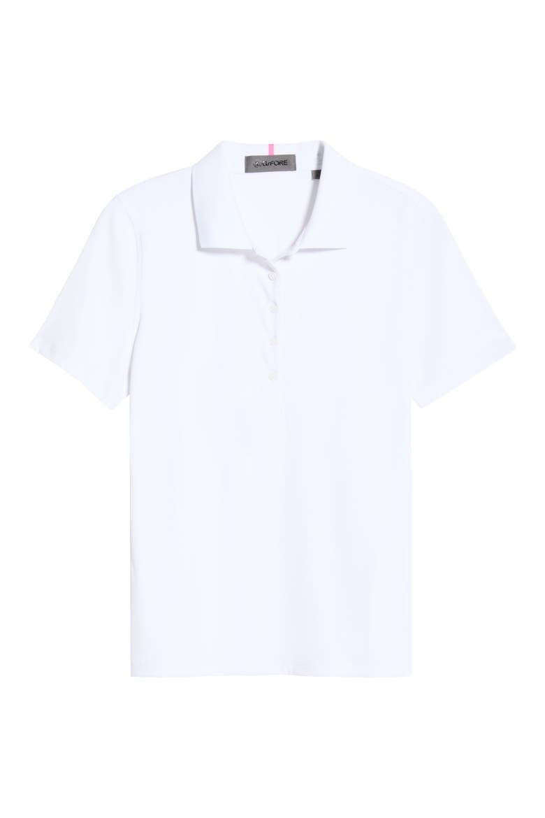 Tech Rib Golf Polo, Alternate, color, SNOW