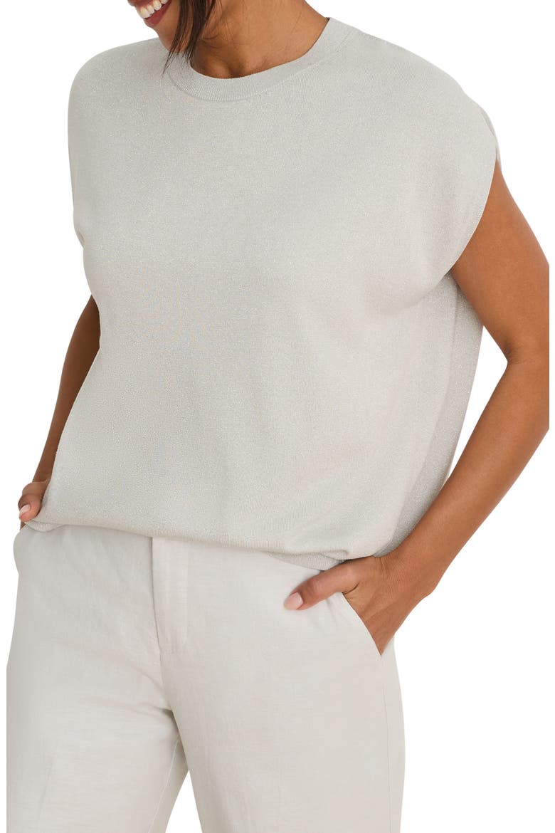 Cocoon Sweater, Main, color, SILVER WISP