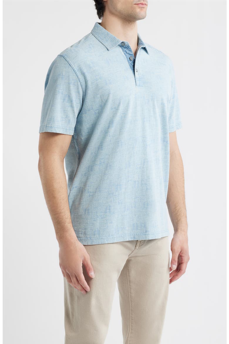 Palm Tini Polo, Alternate, color, BLEACHED INDIGO