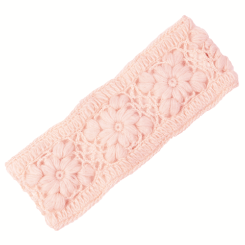 Flower Crochet Headband- SOLIDS