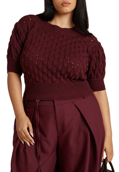 Bubble Stitch Sweater
