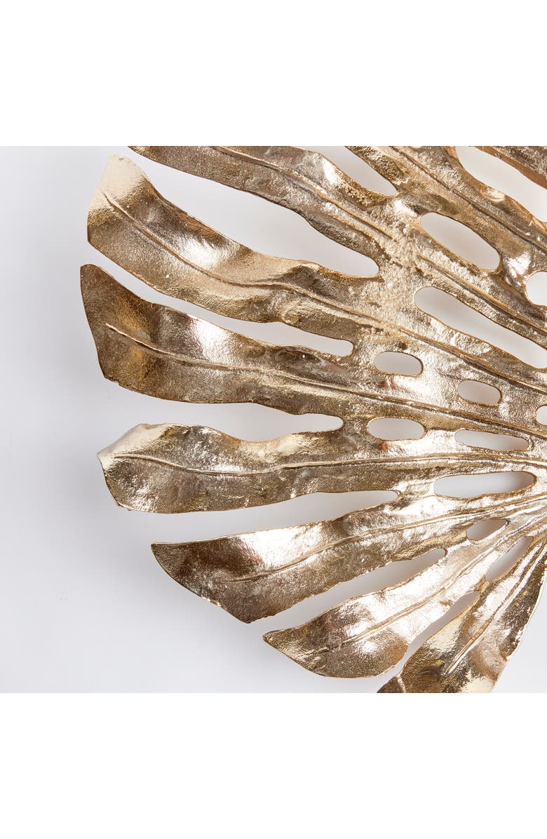 Napa Home & Garden Monstera Wall Art, Alternate, color, Gold