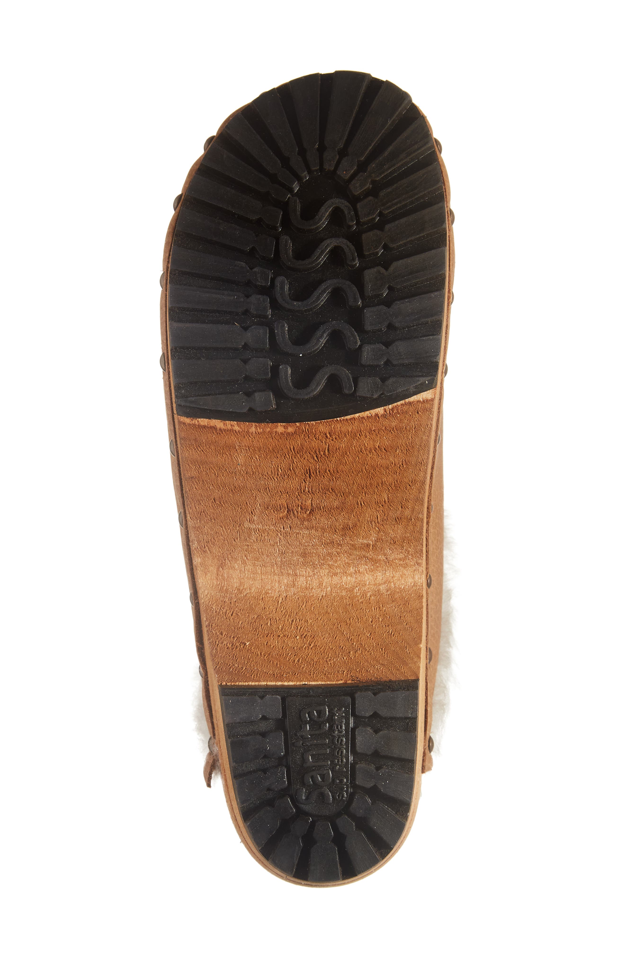 Sanita Hese Genuine Shealing Lined Clog, Alternate, color, 003 Chestnut