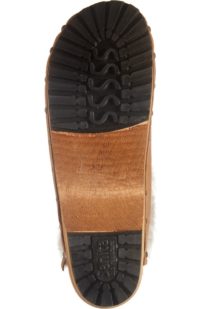 Sanita Hese Genuine Shealing Lined Clog, Alternate, color, 003 Chestnut