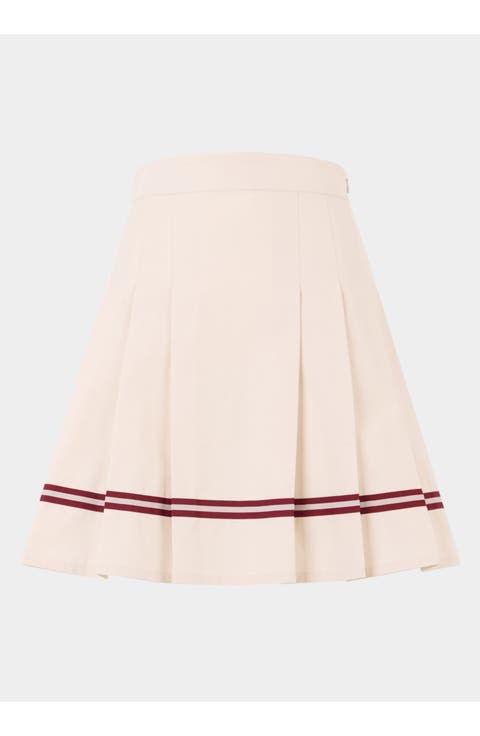 Tennis Collection Skirt With Bally Ribbon Details