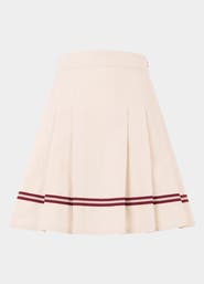 Bally Tennis Collection Skirt With Bally Ribbon Details