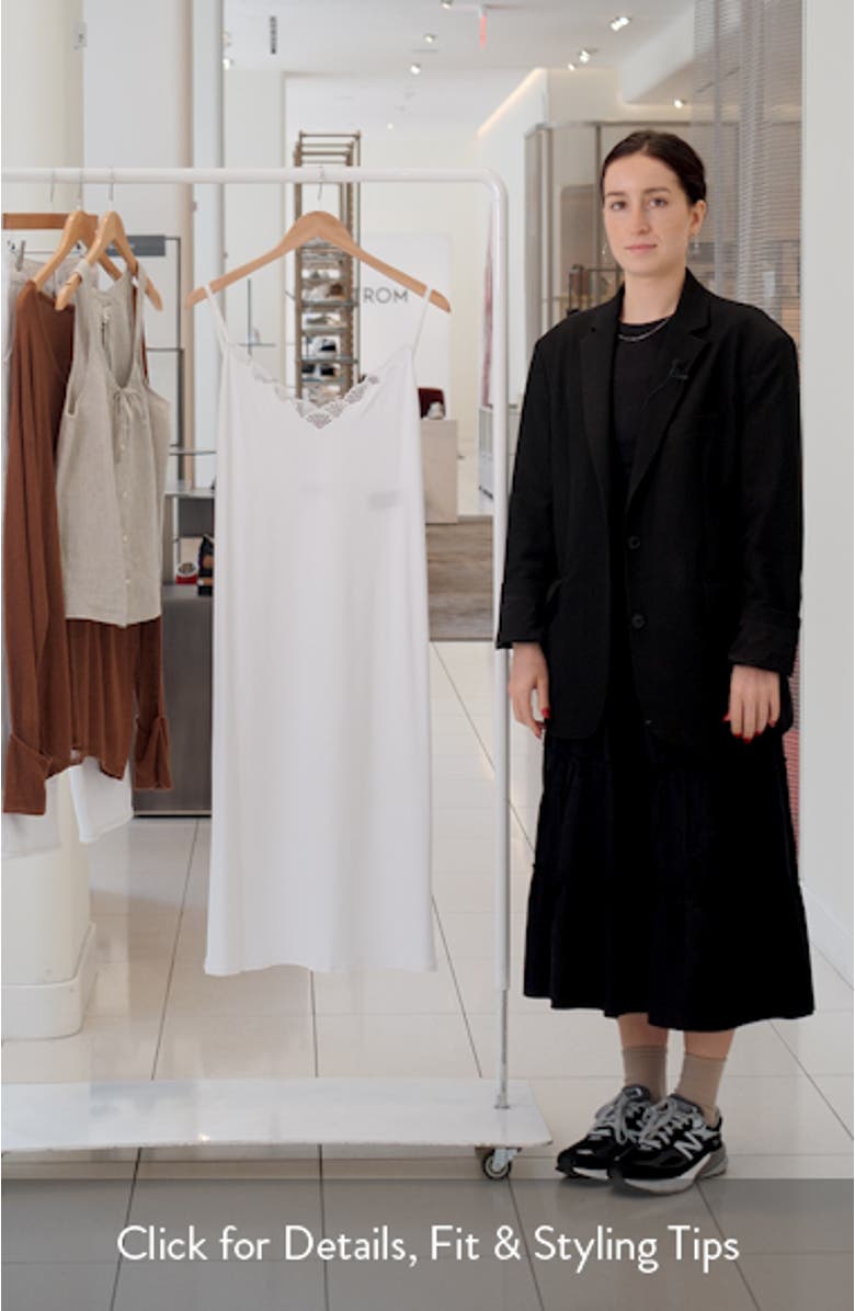 Bliss Serenity Lace Trim Nightgown, sales video thumbnail