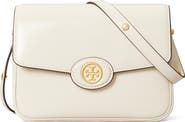 Tory Burch Robinson Spazzolato Leather Shoulder Bag