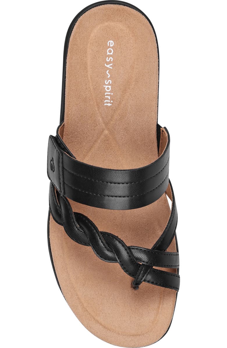 Easy Spirit Waren Sandal, Alternate, color, Black