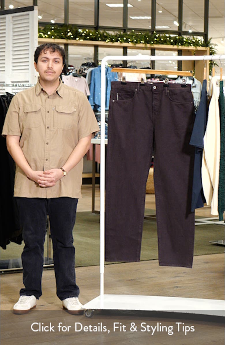 The Barrel Classic Straight Leg 14-Ounce Natural Slub Selvedge Jeans, sales video thumbnail