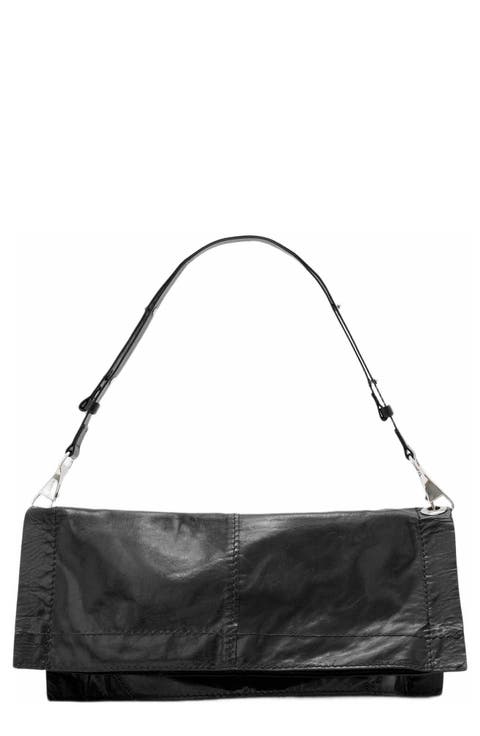 Lutece Leather Shoulder Bag