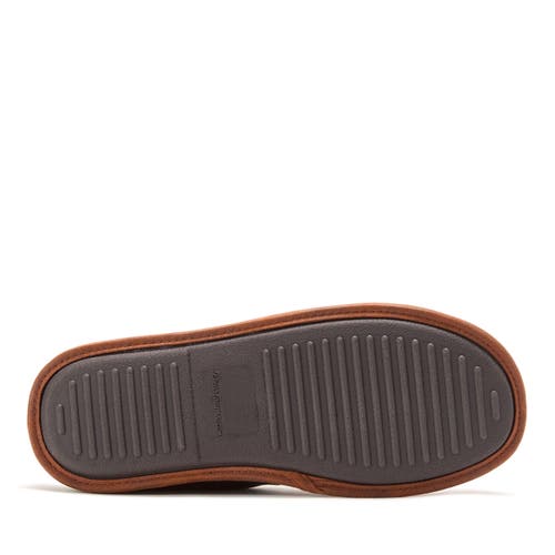 Dearfoams Asher Marled Knit Clog Slipper In Blue