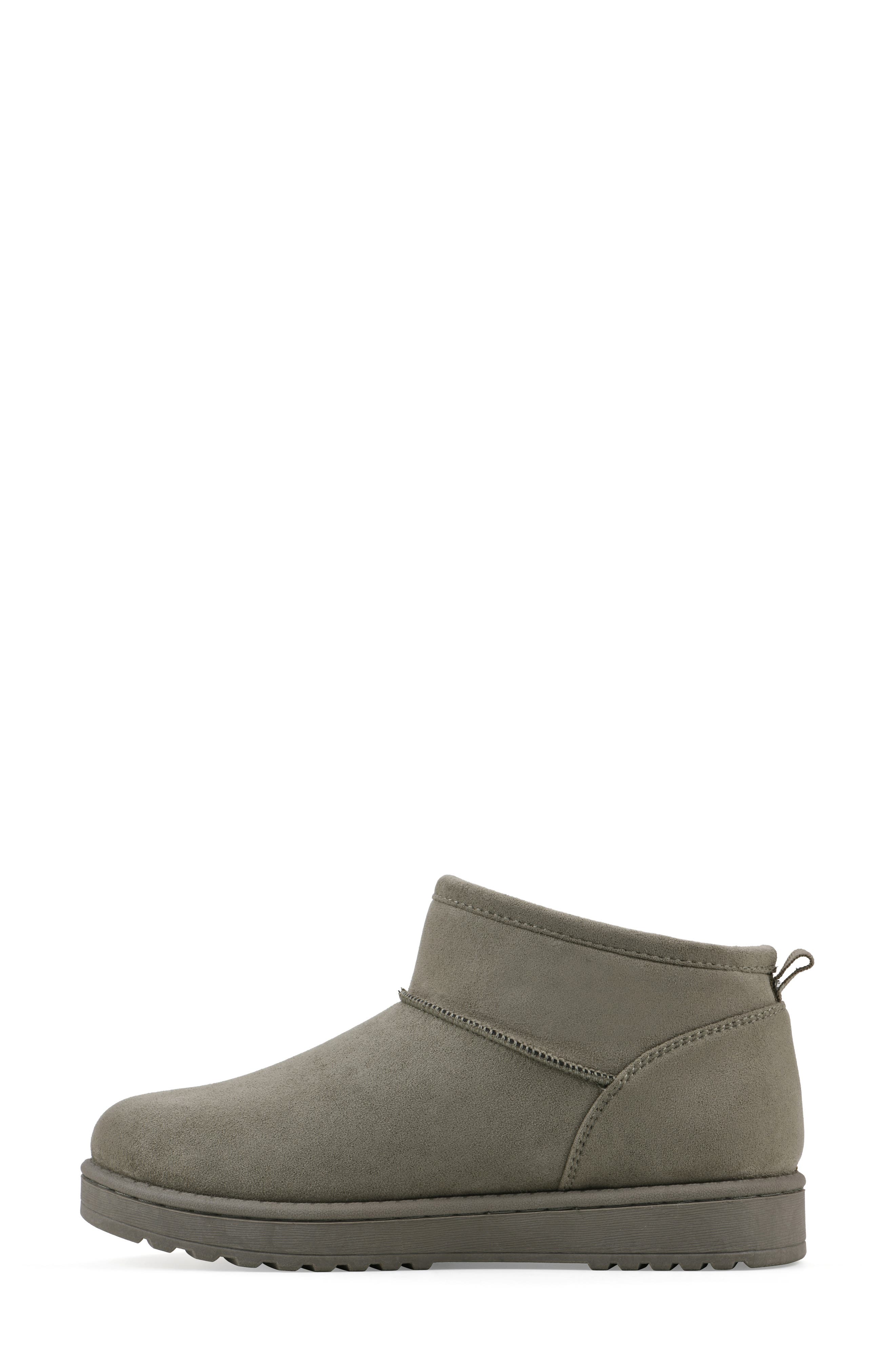 Inspa Faux Fur Bootie, Alternate, color, NEW MOSS