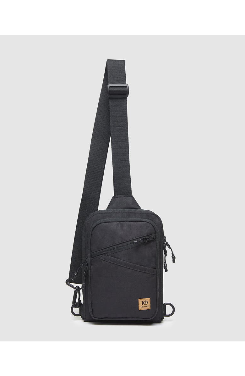 tentree Newport Sport Sling, Main, color, Meteorite Black