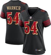 Nike Women's Nike Fred Warner Black San Francisco 49ers 2025 Rivalries Collection Game Jersey