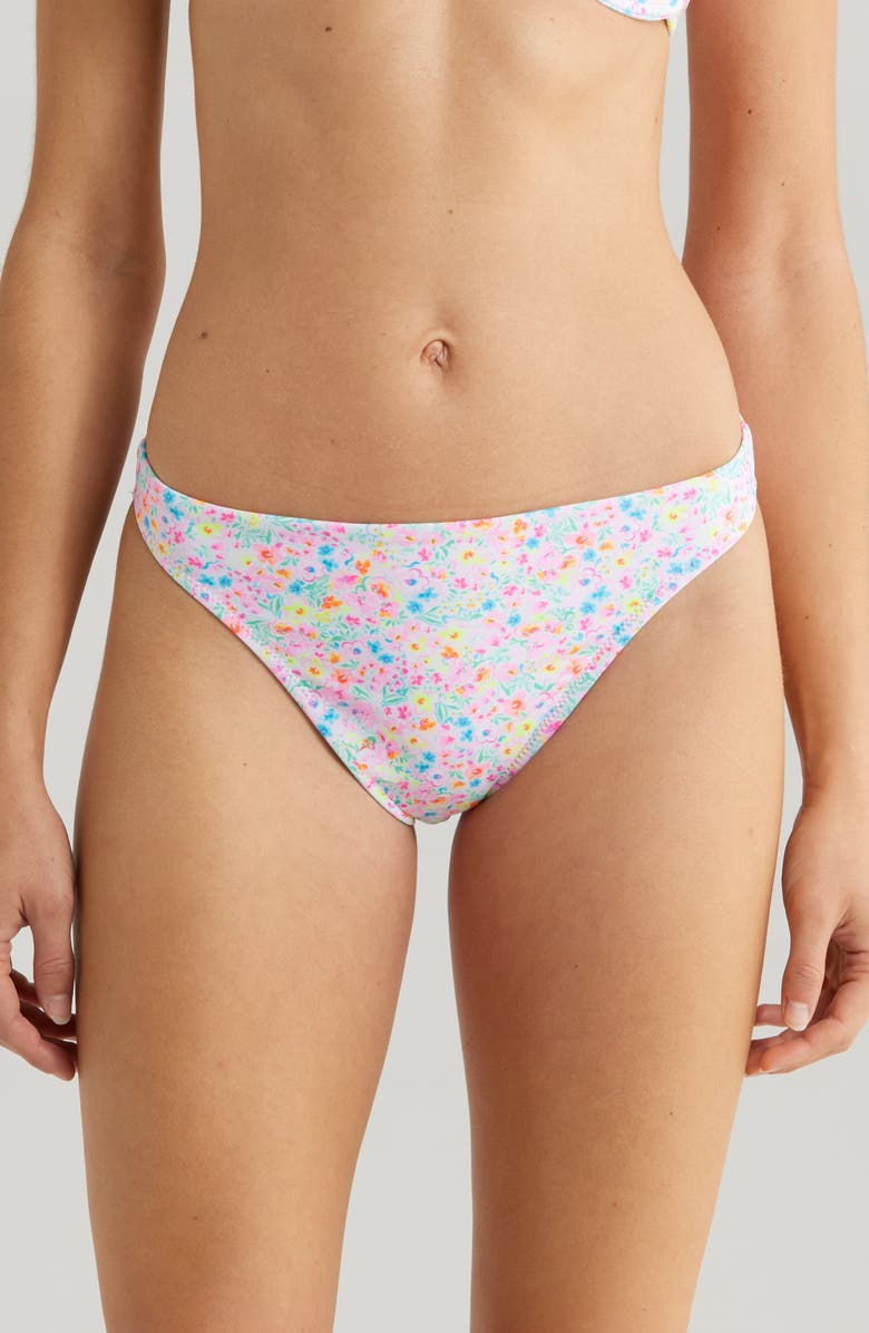 Kulani Kinis High Cut Bikini Bottoms, Main, color,