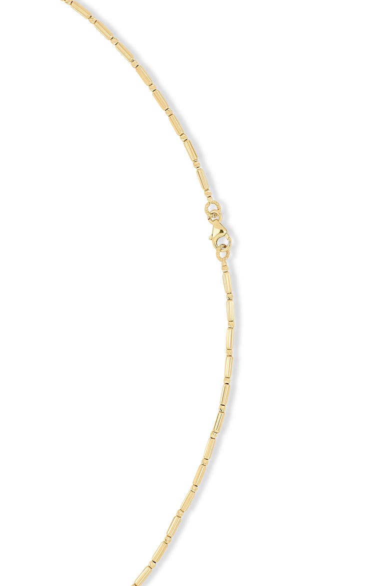 14K Gold Beaded Fringe Chain Necklace, Alternate, color, 14K YELLOW GOLD