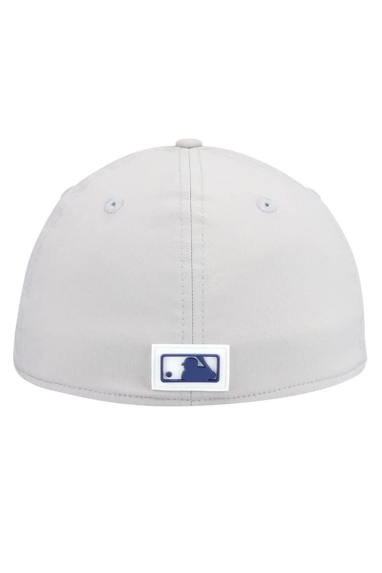 Men's New Era  Gray Los Angeles Dodgers 2026 Clubhouse Alternate 39THIRTY Flex Hat, Alternate, color, Gray