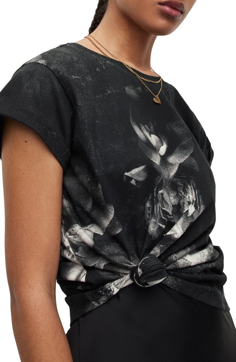 AllSaints Zoella Anna Graphic Tee, Alternate, color,