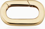 Oradina 14K Yellow Gold Connect Me Oval Clasp