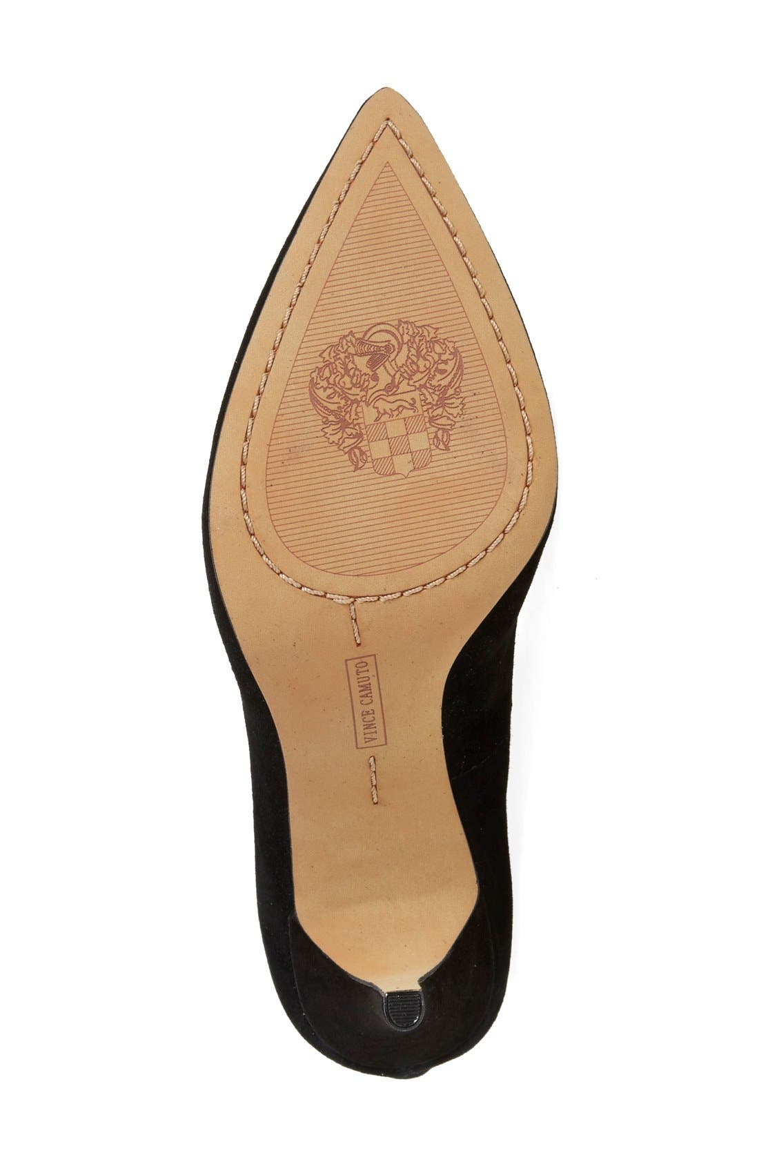 'Barsha' Lace-up Pump (Nordstrom Exclusive), Alternate, color, BLACK SUEDE